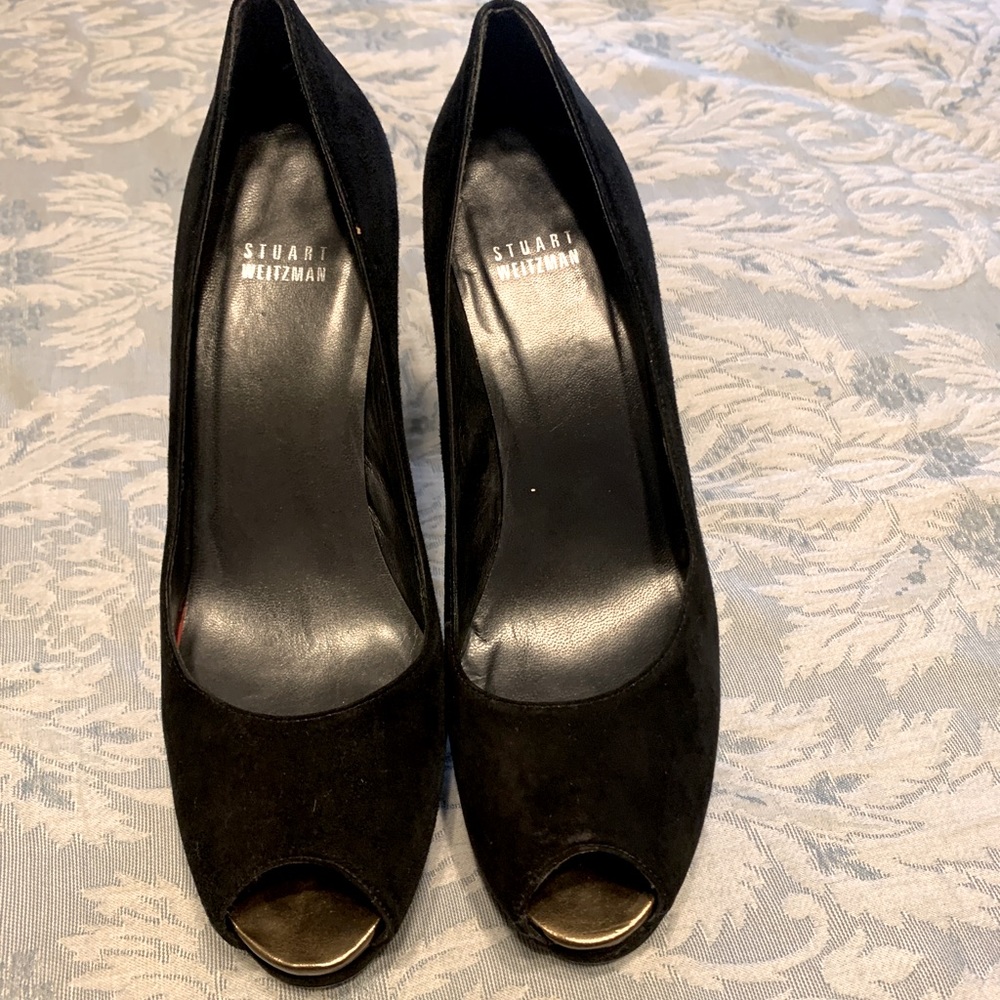 Stuart Weitzman platform pumps